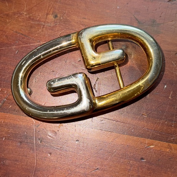 GUCCI BLACK BELT WITH THE GG LOGO BUCKLE 🖤 SIZE 71 cm/28 inches - Picture 7 of 7